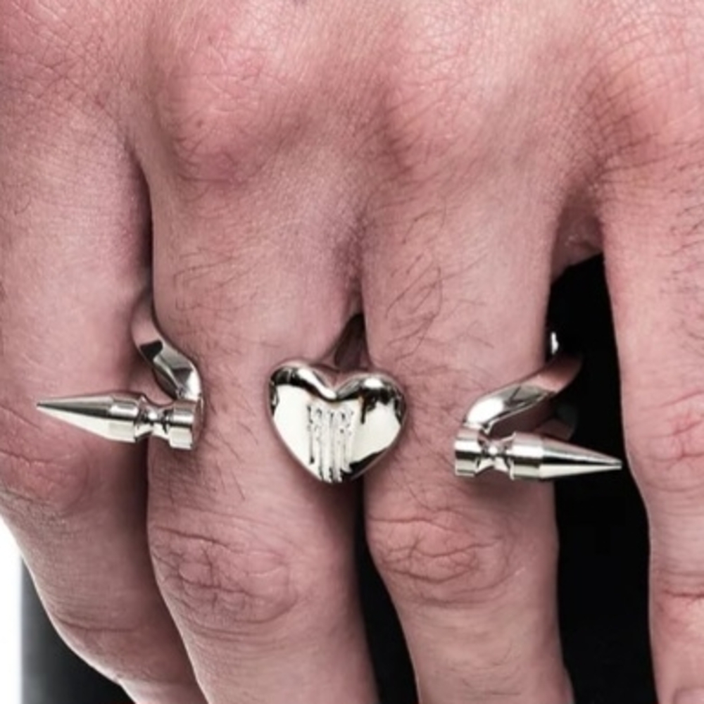 Silver Spike Ring - image 7